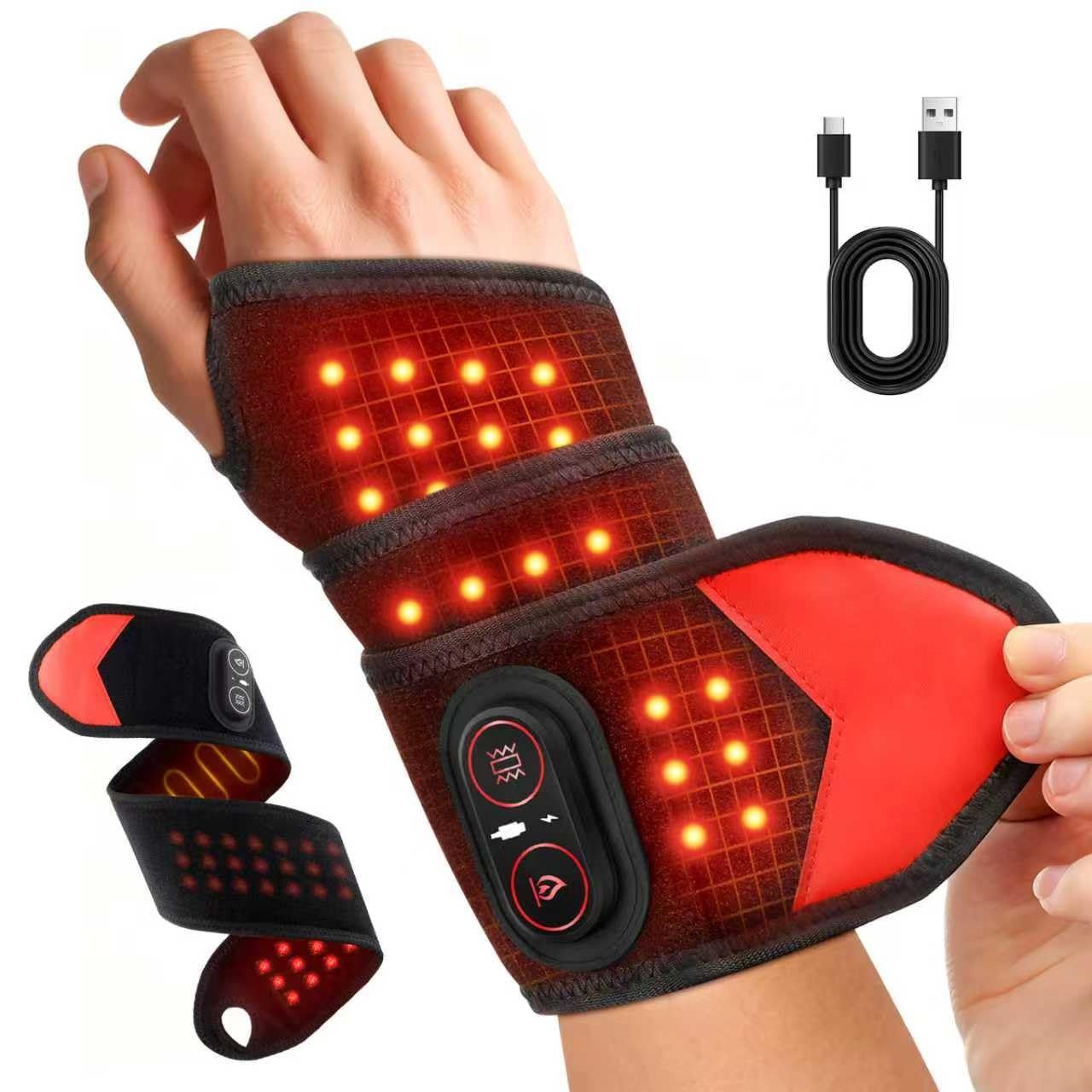 Ankle Mobility Band - حزام العلاج بالضوء الأحمر المحمول 660