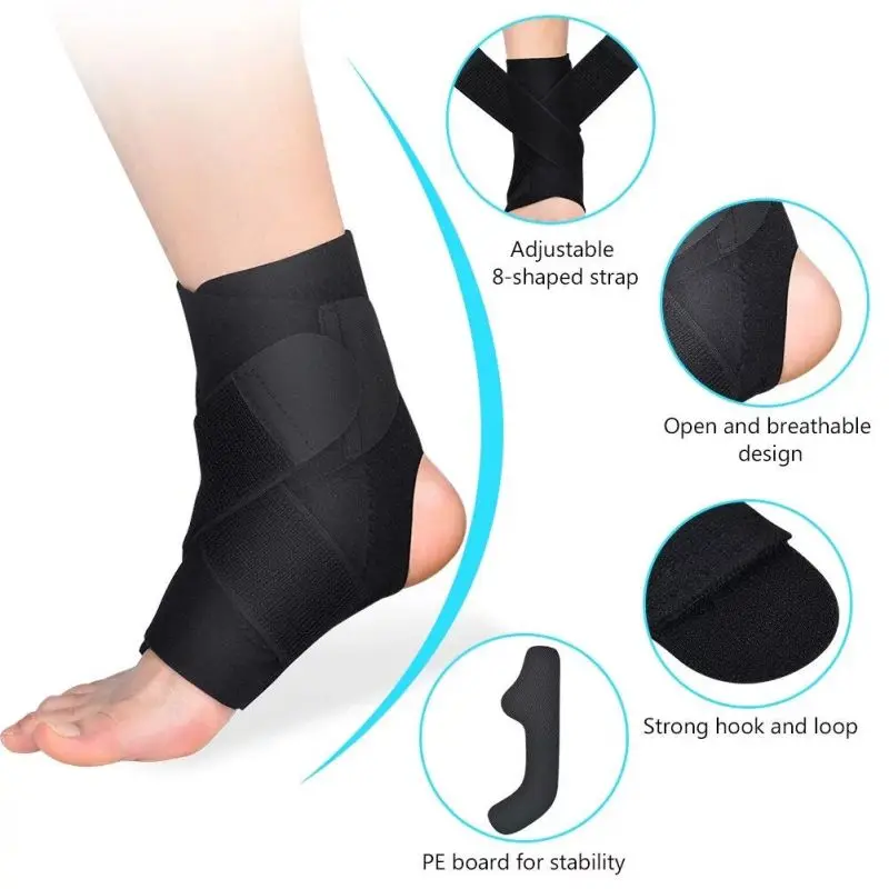 دعامة كاحل قابلة للتعديل لدعم  - مراجعة Ankle Mobility Band وسعره
