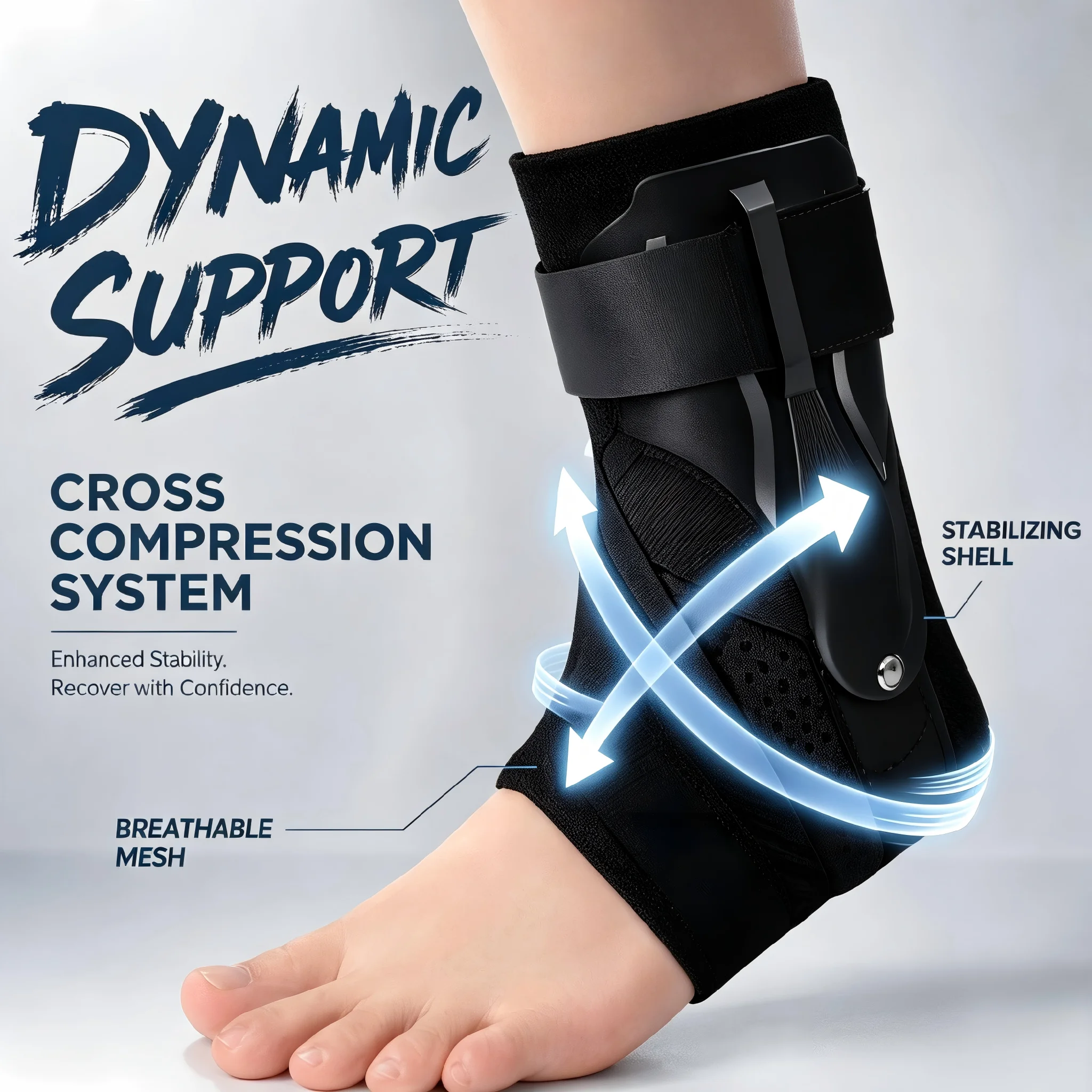 دعامة كاحل (قطعة واحدة أو قطعت - مراجعة Ankle Mobility Band وسعره